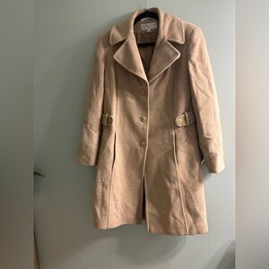 Vintage Larry Levine camel hair coat jacket